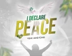 I DECLARE PEACE MUSIC ART YEMI ADEYEMO 140x110