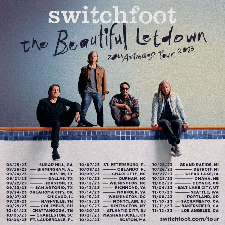 beautiful letdown tour setlist