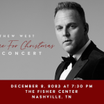 Matthew West Announces ‘Come Home For Christmas The Concert’ On December 2