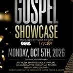 Just Announced - All-Star GMA Gospel Music Showcase in Nashville